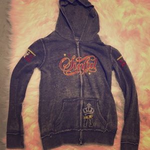 Sinful Full Zip Hoodie